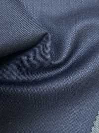 4MR4634 26AW Super100's × Kaschmir Marineblau ohne Muster[Textil] Miyuki Wollmühlen Weitere Fotos