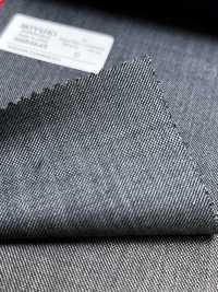 4MR4645 26AW Super100's × Kaschmir Mittelgrau ohne Muster[Textil] Miyuki Wollmühlen Weitere Fotos