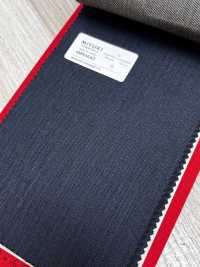 4MR4660 26AW Super100's × Kaschmir Marine-Streifen[Textil] Miyuki Wollmühlen Weitere Fotos