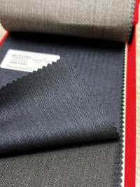 4MR4660 26AW Super100's × Kaschmir Marine-Streifen[Textil] Miyuki Wollmühlen Weitere Fotos