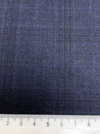 4MR4704 26AW Super100's × Kaschmir-Marinekaro[Textil] Miyuki Wollmühlen Weitere Fotos