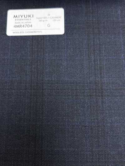 4MR4704 26AW Super100's × Kaschmir-Marinekaro