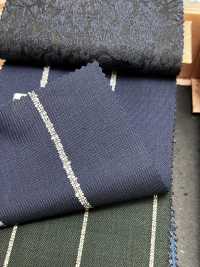 AR6548 ARISTON Super 130s Marineblau × Weißer Streifen[Textil] HOSOI SYOJI Weitere Fotos