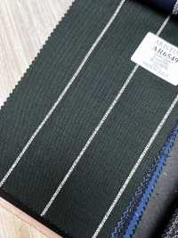 AR6549 ARISTON Super130's Grün mit weißen Streifen[Textil] HOSOI SYOJI Weitere Fotos