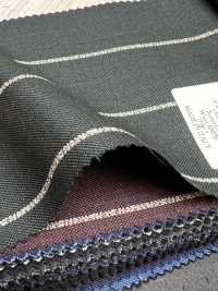 AR6549 ARISTON Super130's Grün mit weißen Streifen[Textil] HOSOI SYOJI Weitere Fotos