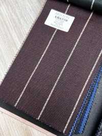AR6550 ARISTON Super130's Braun mit weißen Streifen[Textil] HOSOI SYOJI Weitere Fotos