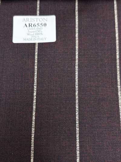 AR6550 ARISTON Super130's Braun mit weißen Streifen
