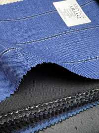 AR6552 ARISTON Super 130's Blau x Marineblau gestreift[Textil] HOSOI SYOJI Weitere Fotos