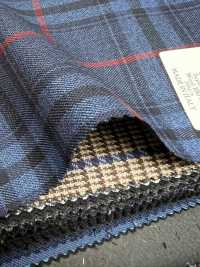 AR6557 ARISTON Super130's marineblau kariert[Textil] HOSOI SYOJI Weitere Fotos