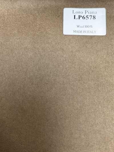LP6578 Loro Piana Khaki ohne Muster