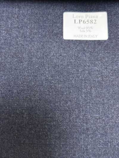 LP6582 Loro Piana Marineblau ohne Muster