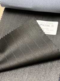 LP6586 Loro Piana Super130's Schwarzer Streifen[Stoff] HOSOI SYOJI Weitere Fotos