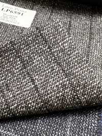 LP6591 Loro Piana Grauer Streifen[Textil] HOSOI SYOJI Weitere Fotos