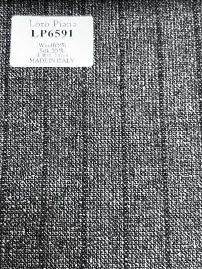 Loro Piana Grauer Streifen
