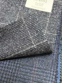 LP6592 Loro Piana Marineblaues Karomuster[Textil] HOSOI SYOJI Weitere Fotos