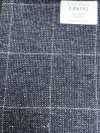 LP6592 Loro Piana Marineblaues Karomuster