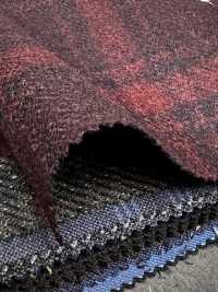 LP6595 Loro Piana Rotes Karo[Stoff] HOSOI SYOJI Weitere Fotos
