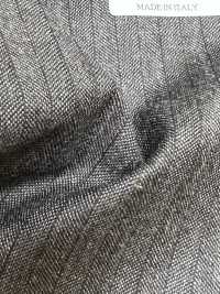 LP6608 Loro Piana Super130's braun gestreift[Textil] HOSOI SYOJI Weitere Fotos