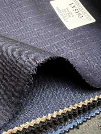 LV5193 LANVIN COLLECTION Marineblau × Braun gestreift[Textil] HOSOI SYOJI Weitere Fotos