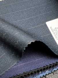 LV6165 LANVIN COLLECTION Super120's blau-grün gestreift[Textil] HOSOI SYOJI Weitere Fotos