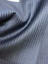 LV6178 LANVIN COLLECTION Super120's Marineblau gestreift[Textil] HOSOI SYOJI Weitere Fotos