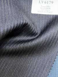 LV6179 LANVIN COLLECTION Super120's Tiefmarine-Streifen[Textil] HOSOI SYOJI Weitere Fotos