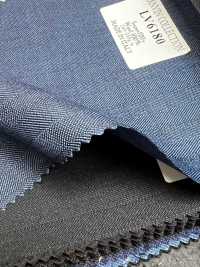 LV6180 LANVIN COLLECTION Super120's Blau gestreift[Textil] HOSOI SYOJI Weitere Fotos