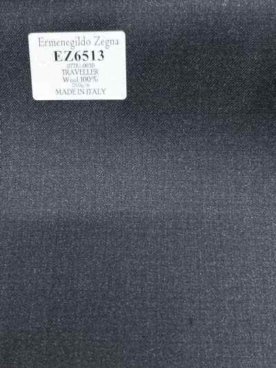 EZ6513 Ermenegildo Zegna TRAVELLER Dunkelgrau einfarbig
