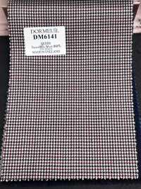 DM6141 DORMEUIL QUEEN Super 100's Schwarz x Rot Hahnentritt[Stoff] HOSOI SYOJI Weitere Fotos