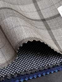 DM6142 DORMEUIL QUEEN Super 100's Beige x Schwarz kariert[Stoff] HOSOI SYOJI Weitere Fotos