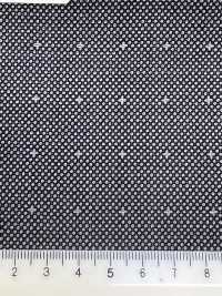 DM6144 DORMEUIL QUEEN Super100's Schwarz x Weiß Sashiko-Muster[Stoff] HOSOI SYOJI Weitere Fotos