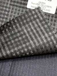 DM6148 DORMEUIL QUEEN Super100's Graues Karo[Stoff] HOSOI SYOJI Weitere Fotos
