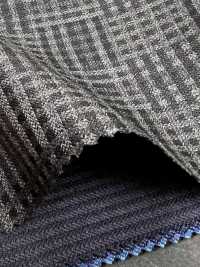DM6148 DORMEUIL QUEEN Super100's Graues Karo[Stoff] HOSOI SYOJI Weitere Fotos