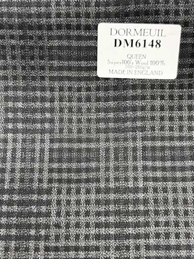 DM6148 DORMEUIL QUEEN Super100's Graues Karo
