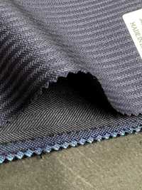 DM6150 DORMEUIL QUEEN Super 100's marineblauer Streifen[Stoff] HOSOI SYOJI Weitere Fotos