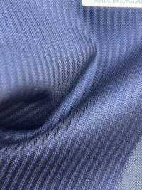 DM6150 DORMEUIL QUEEN Super 100's marineblauer Streifen[Stoff] HOSOI SYOJI Weitere Fotos