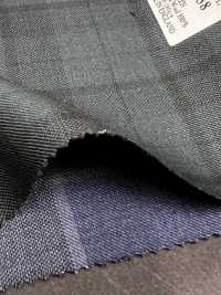 DM5138 DORMEUIL QUEEN Super100's Grüner Karostoff[Stoff] HOSOI SYOJI Weitere Fotos