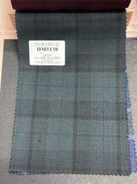 DM5138 DORMEUIL QUEEN Super100's Grüner Karostoff[Stoff] HOSOI SYOJI Weitere Fotos