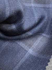 DM5144 DORMEUIL QUEEN Super100's Marineblau kariert[Stoff] HOSOI SYOJI Weitere Fotos