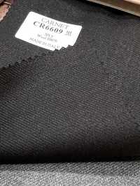 CR6609 CARNET 3-fädig Schwarz einfarbig[Stoff] HOSOI SYOJI Weitere Fotos