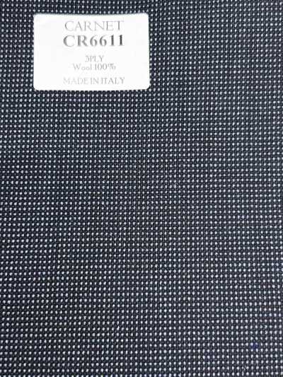 CR6611 CARNET 3-fädig marineblau kariert