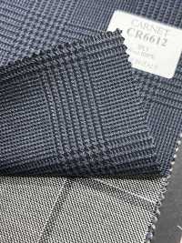 CR6612 CARNET 3-fädig Marineblau Glencheck[Stoff] HOSOI SYOJI Weitere Fotos