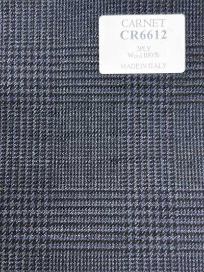 CARNET 3-fädig Marineblau Glencheck