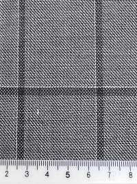 CR6613 CARNET 3-lagig hellgraues Karomuster[Stoff] HOSOI SYOJI Weitere Fotos