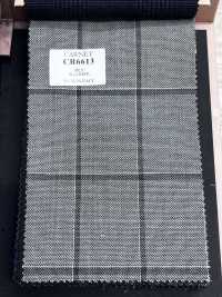 CR6613 CARNET 3-lagig hellgraues Karomuster[Stoff] HOSOI SYOJI Weitere Fotos