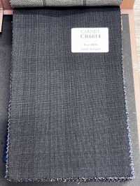 CR6614 CARNET 3-fädig Dunkelgraues Karomuster[Stoff] HOSOI SYOJI Weitere Fotos