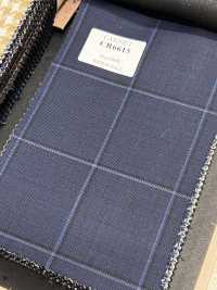 CR6615 CARNET 3-fädig marineblau kariert[Stoff] HOSOI SYOJI Weitere Fotos