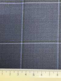 CR6615 CARNET 3-fädig marineblau kariert[Stoff] HOSOI SYOJI Weitere Fotos