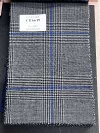 CR6619 CARNET Grau x Blaues Karomuster[Stoff] HOSOI SYOJI Weitere Fotos