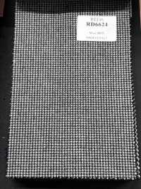 RD6624 REDA Monochromer Hahnentritt[Textil] HOSOI SYOJI Weitere Fotos